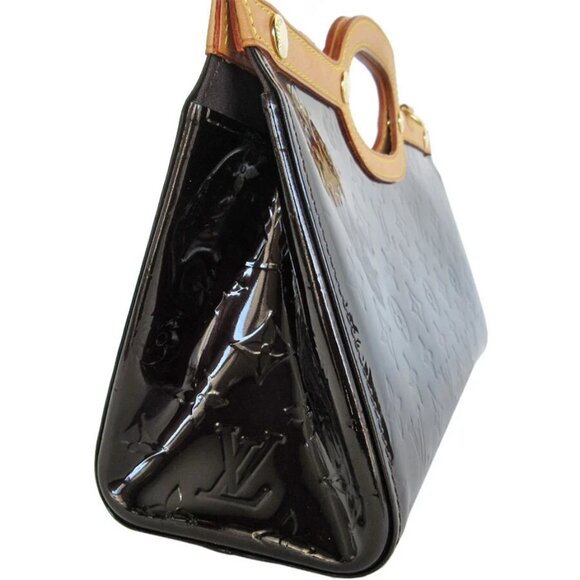 Auth LOUIS VUITTON Monogram Verinis Roxbury Drive Handbag Amarante Patent - Picture 5 of 12